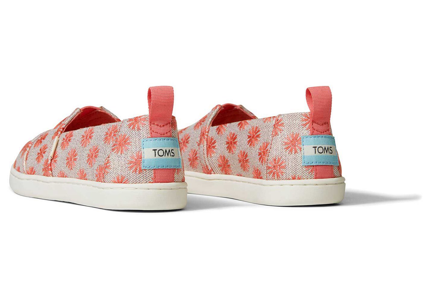 Toms Alpargata Youth Glimmer Espadrille Orange - Kids - 81647-OEYT